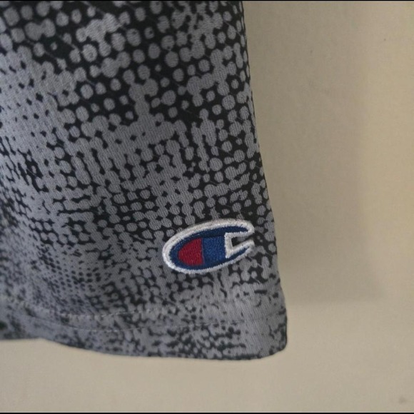 Boys Champion black and grey athletic shorts size 14/16‎ #athleisure #champion - Picture 2 of 4